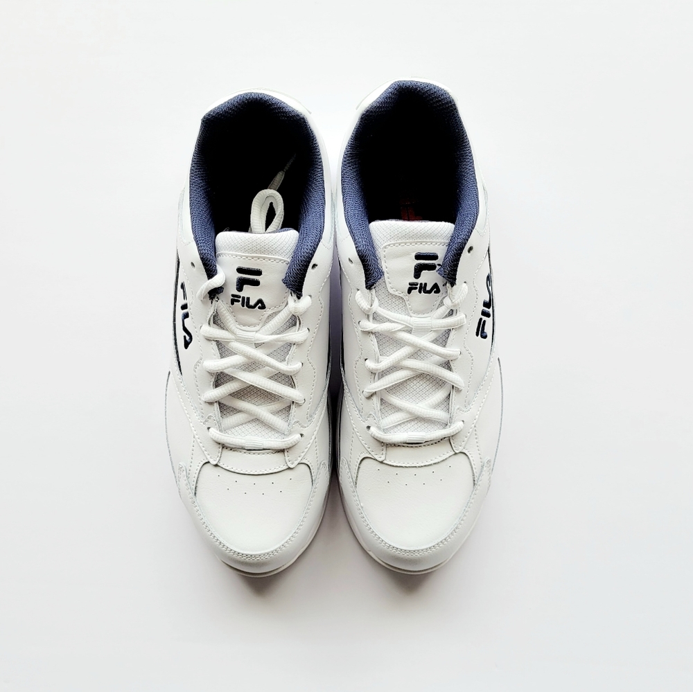 Fila Tri Runner White /Navy Men's 10 - Picture 3 of 6